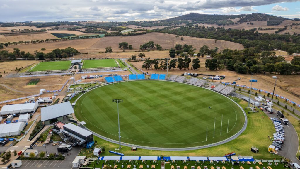 Mt Barker Summit Oval, SA.  Poster prints. Photos for sale, printed and delivered.