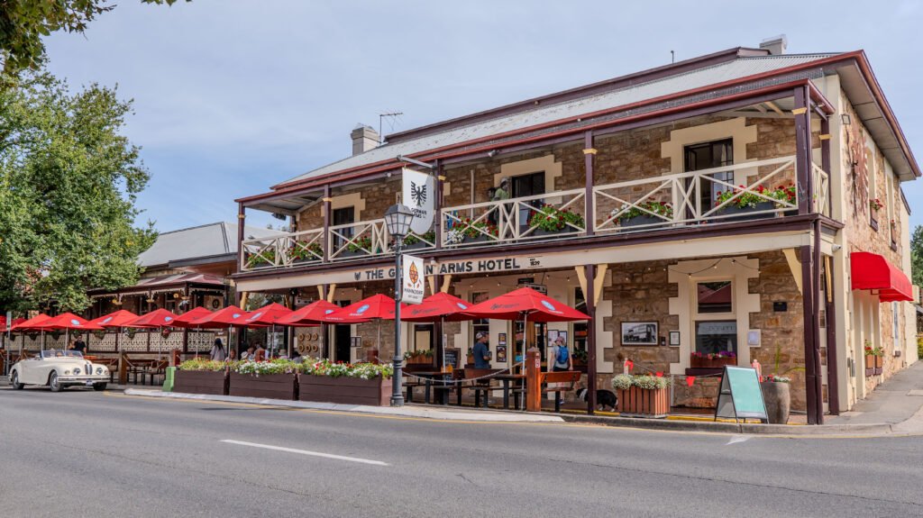 The German Arms, Hahndorf, SA.  Poster prints. Photos for sale, printed and delivered.