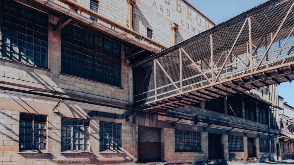 Goldsbrough Warehouse, Port Adelaide, SA.  Poster prints. Photos for sale, printed and delivered.
