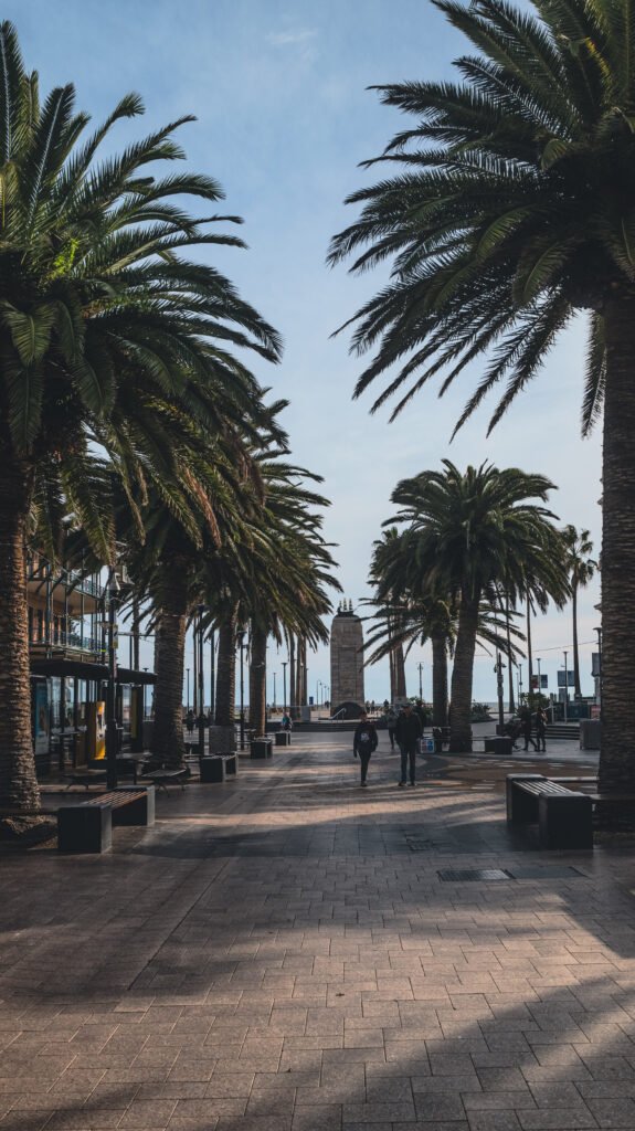 King St, Glenelg, SA.  Poster prints. Photos for sale, printed and delivered.