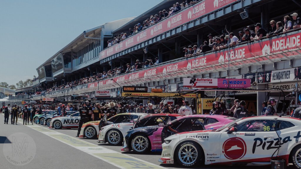 Adealaide 500 pit pre-race