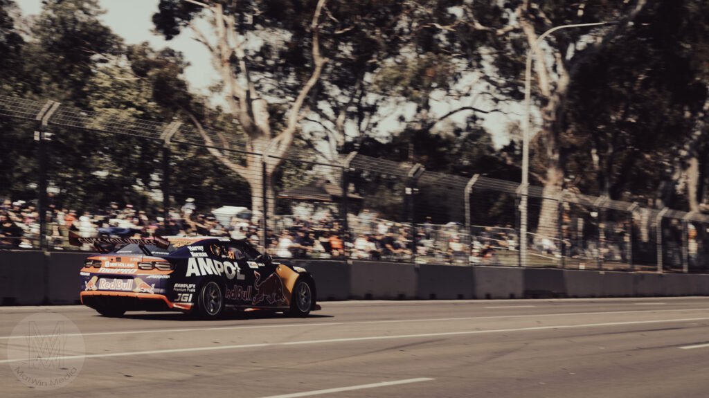 Adelaide 500 - Brown back straight
