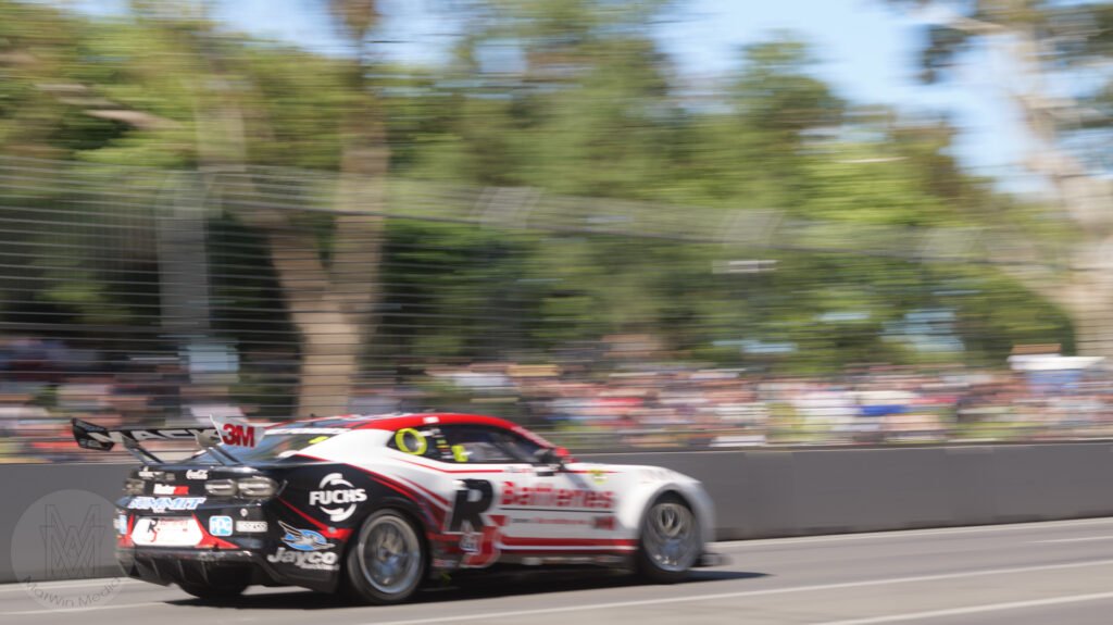 Adelaide 500 - Heimgartner back straight