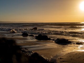 Carrickalinga Beach, South Australia (sunset )