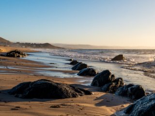 Carrickalinga Beach, South Australia (sunset )